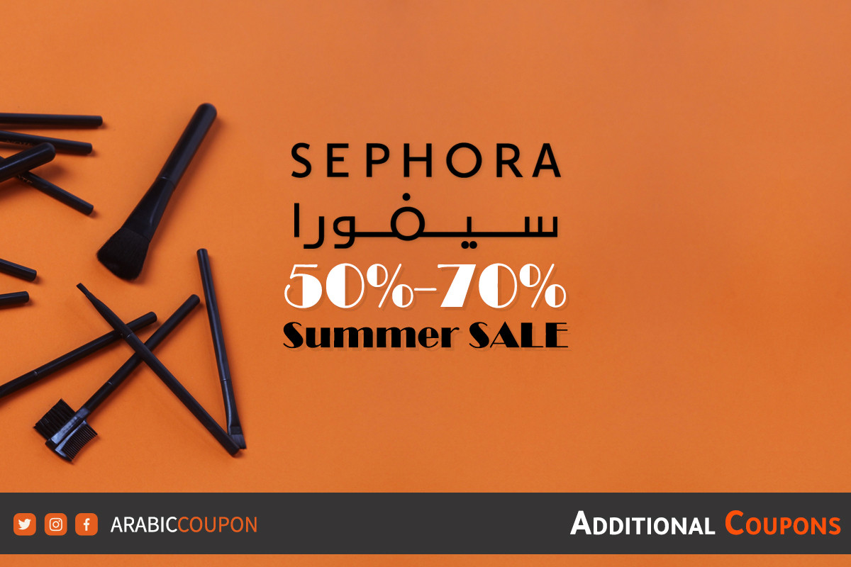 70 Off Sale & Sephora Oman Coupon Code launched